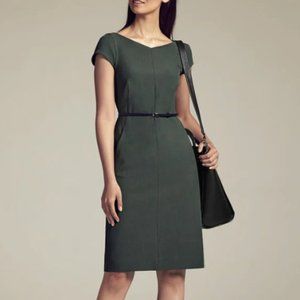 M.M. LaFleur Nisa dress in spruce, Size 14